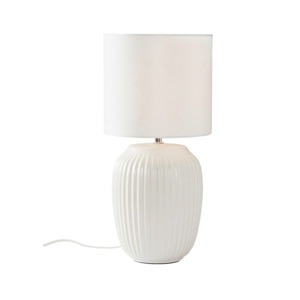 Biela keramická stolová lampa (výška  41 cm) Karlsson – Jotex