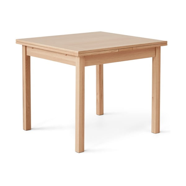 Rozkladací jedálenský stôl podyhovaný dubom Hammel Dinex 90 x 90 cm-image-2