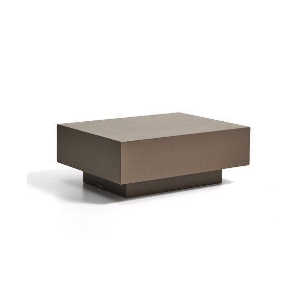 Betónový Záhradný konferenčný stolík 60x80 cm Rustella – Kave Home