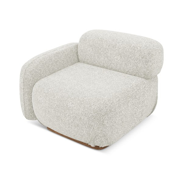 Krémovobiely modul pohovky (ľavý roh) Ailani – Makamii-image-2