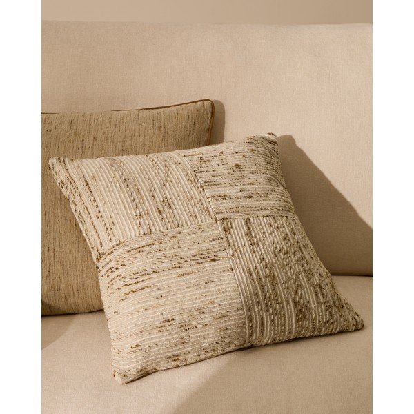 Žakárová obliečka na vankúš 45x45 cm Anuba – Kave Home-image-2