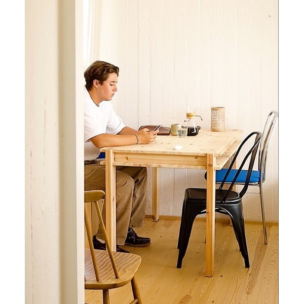 Jedálenský stôl z borovicového dreva 75x134 cm Tuck – Karup Design-image-1