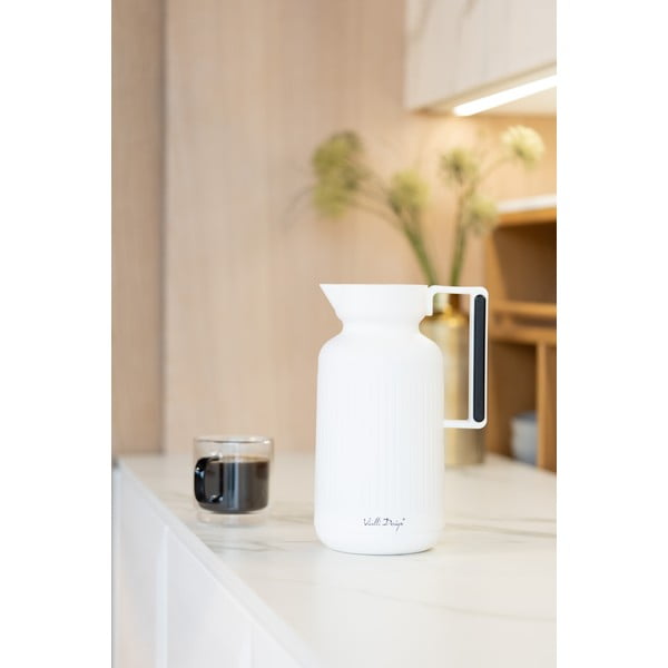 Biela termoska 1 l Lungo – Vialli Design-image-2