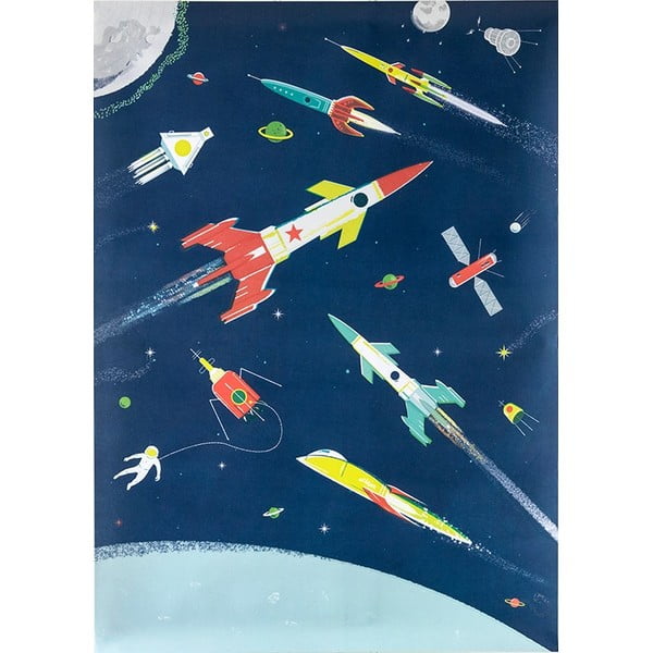 Detská dekorácia Glow in the Dark Space Age – Rex London