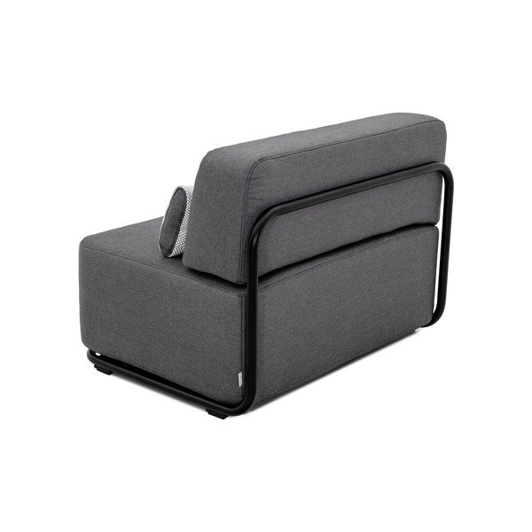 Tmavosivý modul záhradnej pohovky (stredový diel) Straw – Sit Sit-image-4