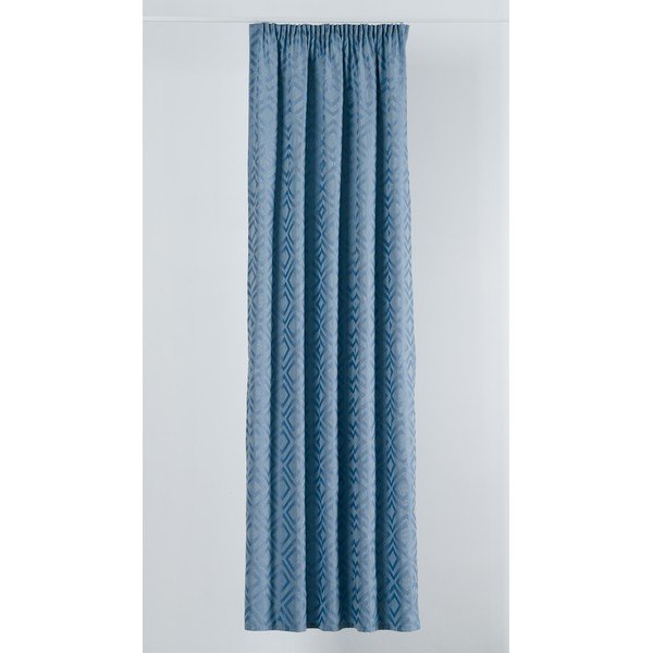 Modrý záves 140x245 cm Giuseppe – Mendola Fabrics-image-2