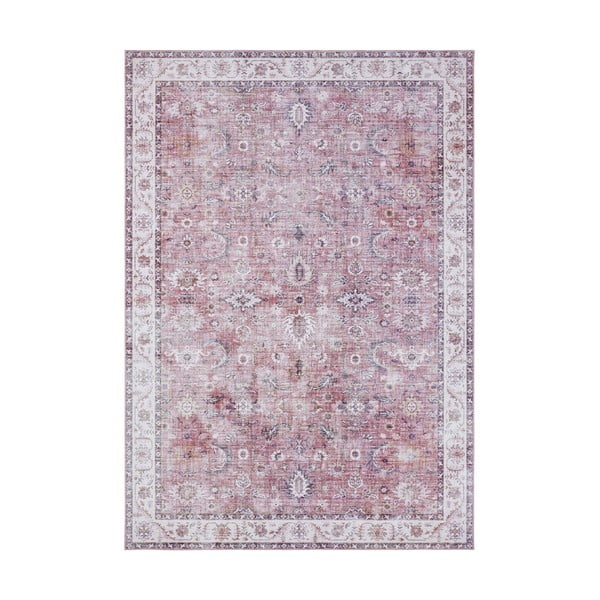 Svetločervený koberec Nouristan Vivana, 80 x 150 cm