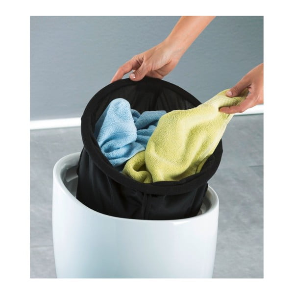 Biely kôš na bielizeň a taburetka v jednom Wenko Candy, 20 l-image-3