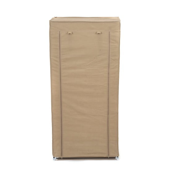 Béžová textilná šatníková skriňa Compactor Wardrobe, výška 147 cm-image-2