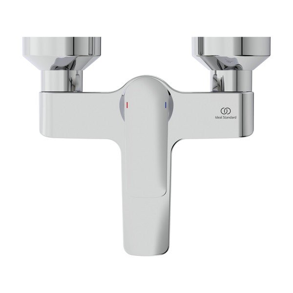 Vaňová nástenná batéria v lesklo striebornej farbe Connect Air – Ideal Standard-image-2