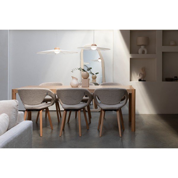 Jedálenský stôl z masívneho dreva 92,5x182 cm Sticks – Zuiver-image-1