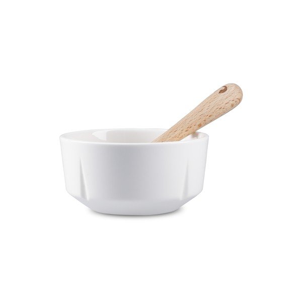 Biela porcelánová/drevená miska na dip Grand Cru – Rosendahl