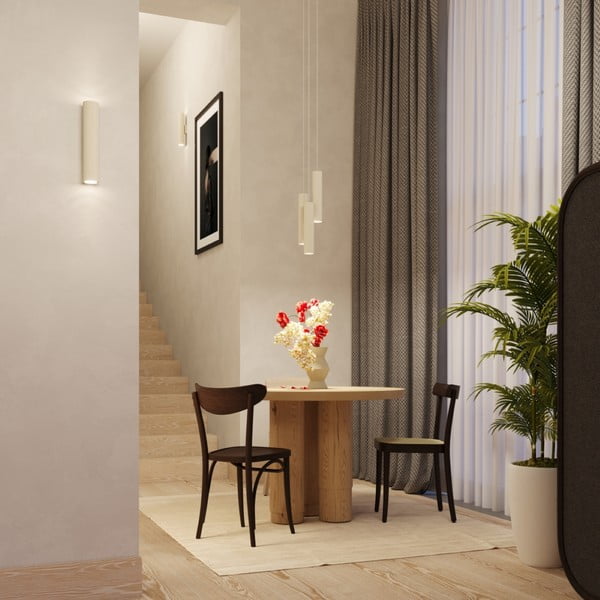 Krémové nástenné svietidlo Castro – Sollux-image-1