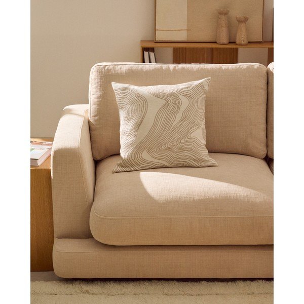 Bavlnená obliečka na vankúš 50x50 cm Ondara – Kave Home-image-1