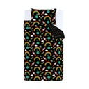 Čierne detské obliečky na jednolôžko 135x200 cm Rainbow Rockets – Catherine Lansfield
