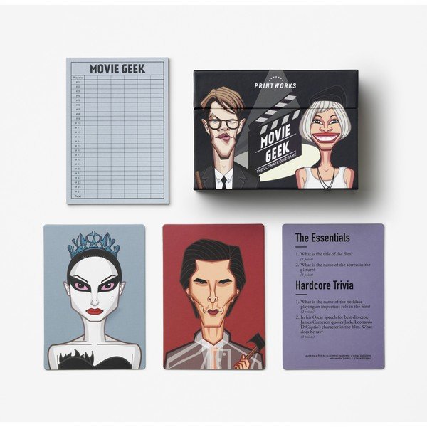 Spoločenská hra Trivia game Movie geek – Printworks