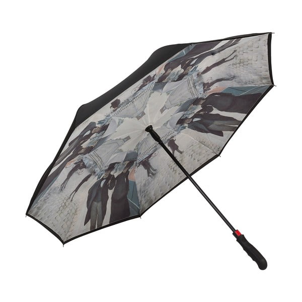 Dáždnik s rúčkou s dvojitou vrstvou Von Lilienfeld Rainy Paris Double Layer
