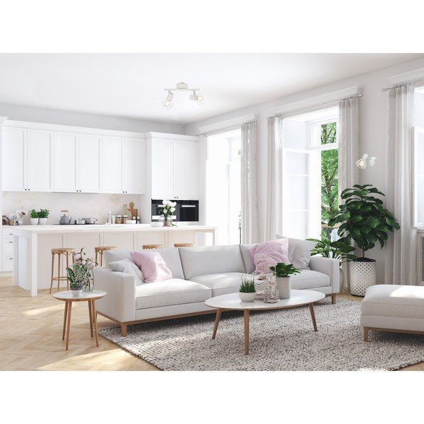 Biele bodové svietidlo 8x25 cm Ran – Fischer & Honsel-image-2