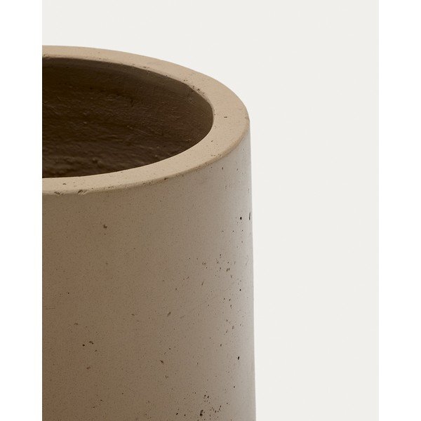 Betónový obal na kvetináč ø 32 cm Calun – Kave Home-image-4