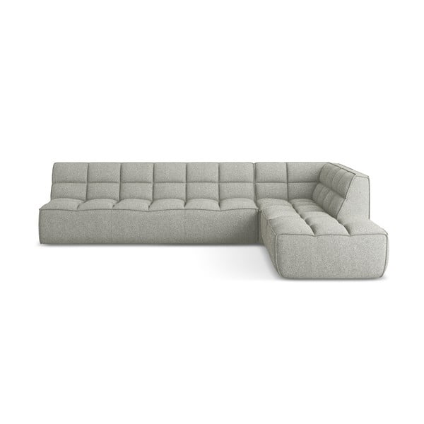 Svetlosivá modulárna rohová pohovka (variabilná) Kalai – Makamii