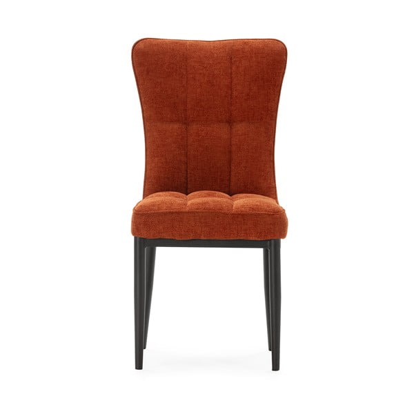 Jedálenská stolička v súprave v terakotovej farbe 2 ks Damon – Marckeric-image-3