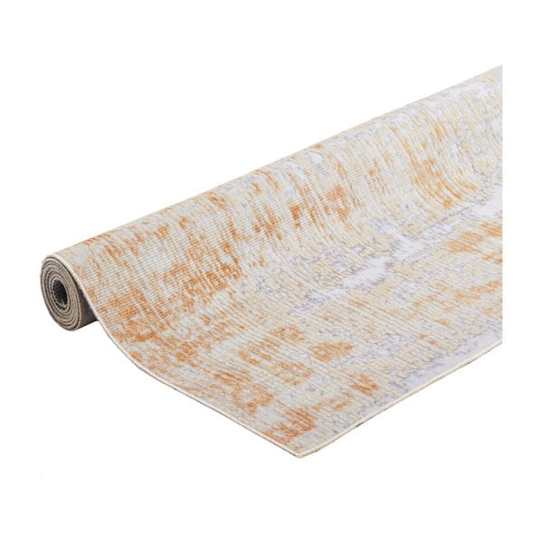 Sivo-žltý koberec Floorita Abstract Grey Ochre, 120 × 180 cm-image-4