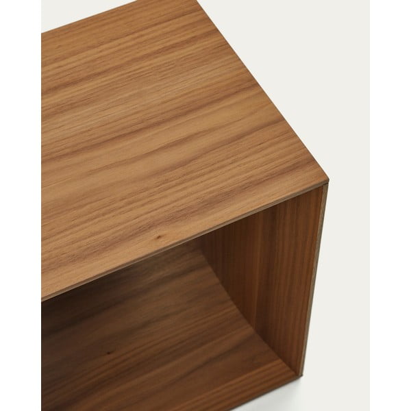 Modulárny policový systém v dekore orecha v prírodnej farbe 67x38 cm Litto – Kave Home-image-4