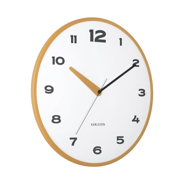 Nástenné hodiny ø 40 cm Brisk Dome – Karlsson-image-4