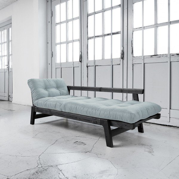 Rozkladacia pohovka Karup Step Black/Sky Blue-image-3
