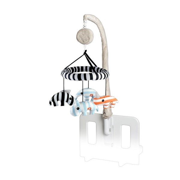 Hudobný 3D Zoopreme kolotoč, modrý-image-1