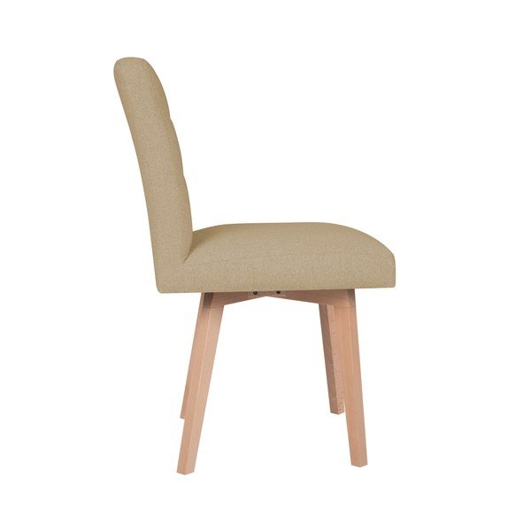 Béžová jedálenská stolička Mazzini Sofas Tulip-image-1