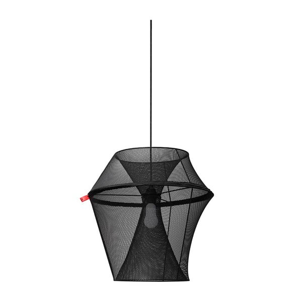 Veľká čierna adaptabilná lampa Moire