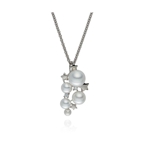 Náhrdelník s perlovým príveskom Pearls Of London Star, dĺžka 42 cm