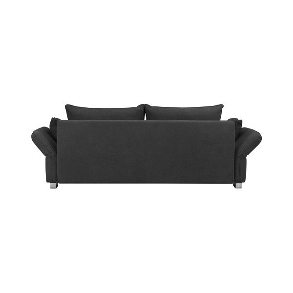 Tmavosivá rozkladacia pohovka s úložným priestorom Windsor & Co Sofas Casiopeia, 245 cm-image-3