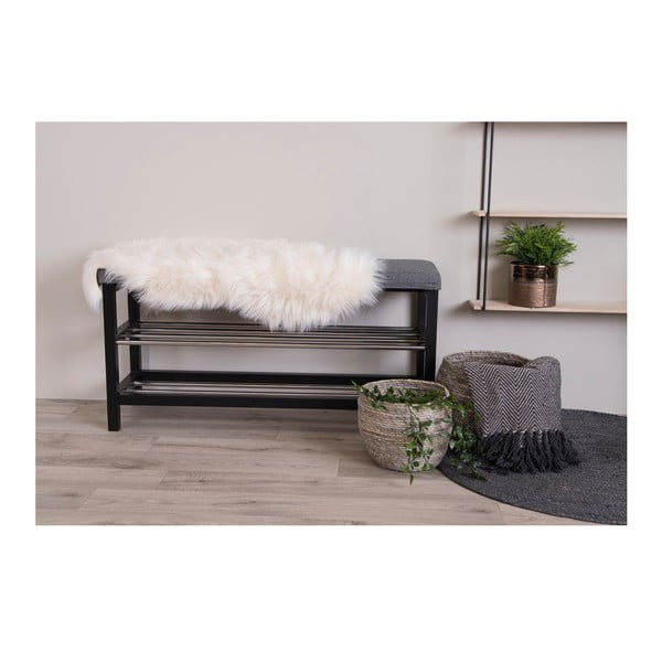 Krémová syntetická kožušina 50x85 cm – House Nordic-image-1