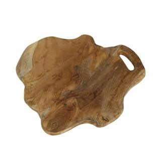 Doska na krájanie z tíkového dreva HSM collection Flate, dĺžka 38 cm