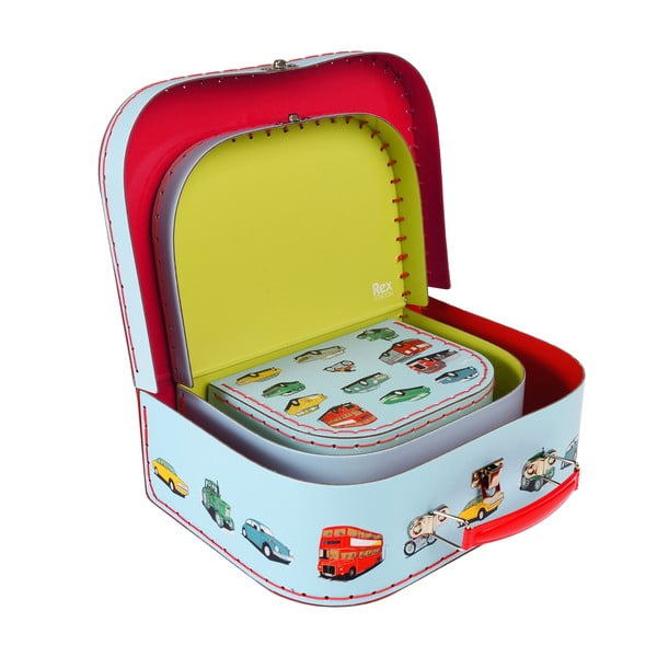 Detské kufríky v súprave 3 ks Road Trip - Rex London-image-1