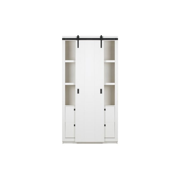 Biela skriňa s posuvnými dverami vtwonen Slide-image-4