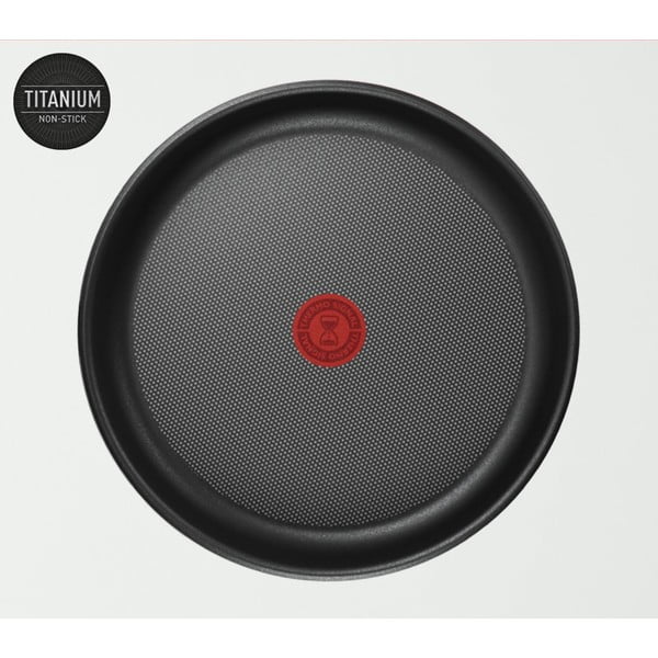 Nerezové panvice v súprave 2 ks s nepriľnavým povrchom/s odnímateľnou rukoväťou ø 26 cm INGENIO Cook Eat L8813S75 – Tefal-image-1