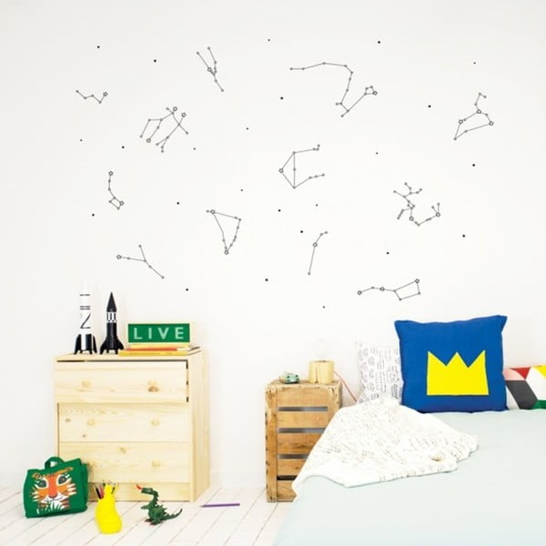 Svietiaca samolepka Chispum Kids Constellation