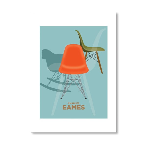 Autorský plagát Charles Eames