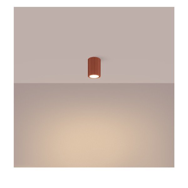 Bodové svietidlo v tehlovej farbe Gleam – Sollux-image-3