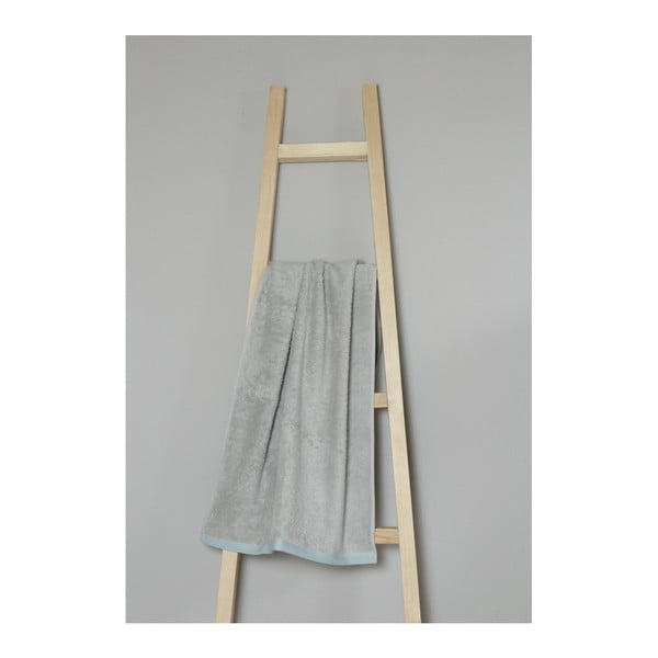Sivý bavlnený uterák My Home Plus Spa, 50 × 100 cm
