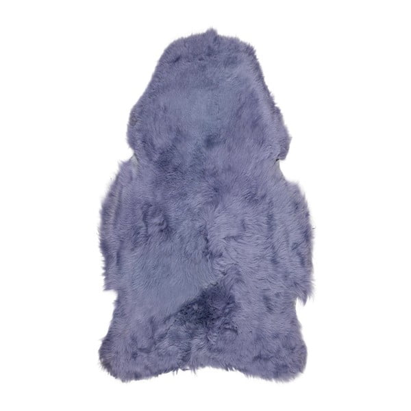 Fialová ovčia kožušina s krátkym vlasom Arctic Fur Chesto, 90 × 50 cm