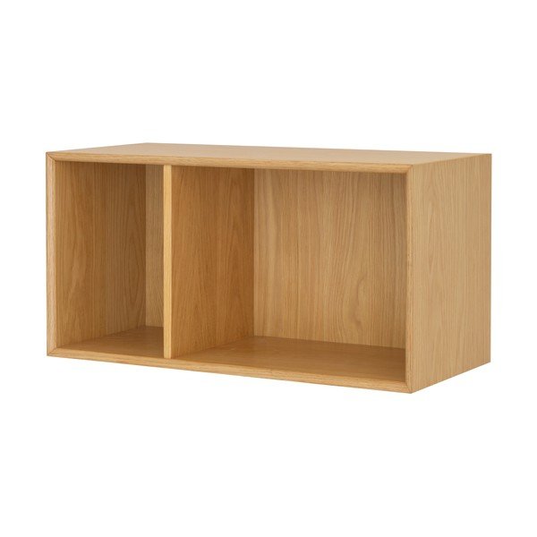 Modulárny policový systém v dekore duba v prírodnej farbe 70x36 cm Z – Tenzo-image-2