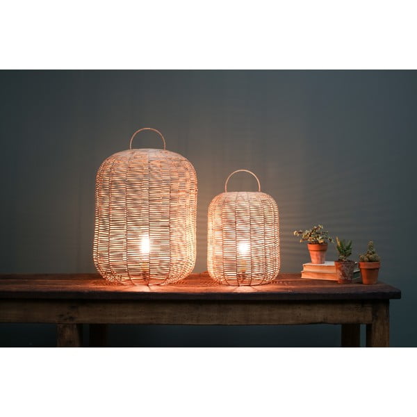 Stolová prútená lampa Nkuku Noko, výška 65 cm-image-1