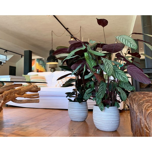 Keramický ručne vyrobený kvetináč ø 29 cm Dóris – Artevasi-image-1