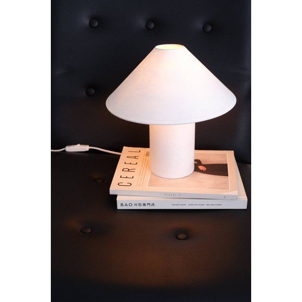 Biela papierová stolová lampa (výška  30 cm) Lilli – Jotex-image-1