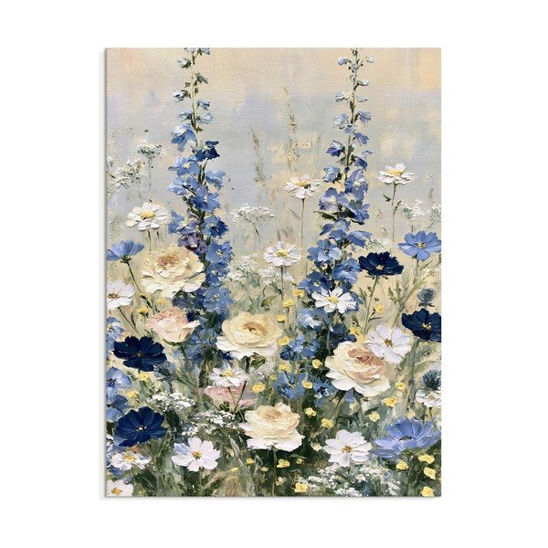 Tlačený obraz na plátne 60x80 cm Blue Meadow – Styler