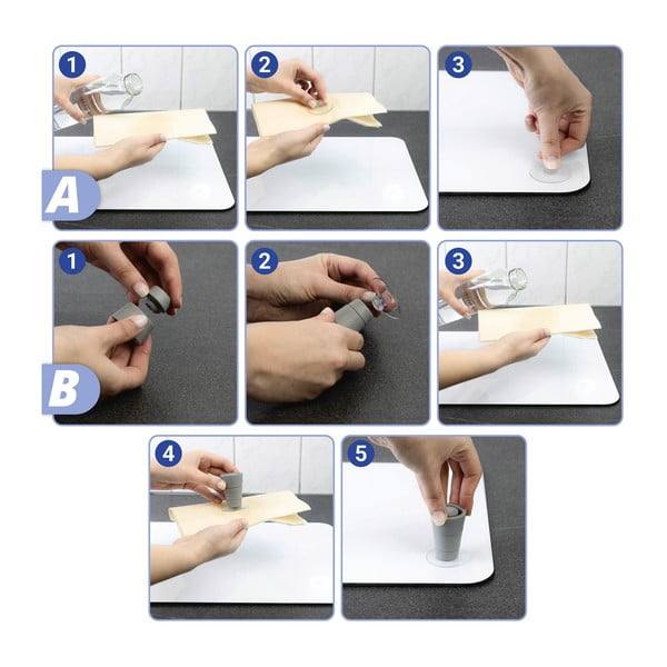 Sada 2 sklenených krytov na sporák v bielo-zlatej farbe Wenko Marble, 52 x 30 cm-image-4